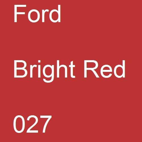 Ford, Bright Red, 027.